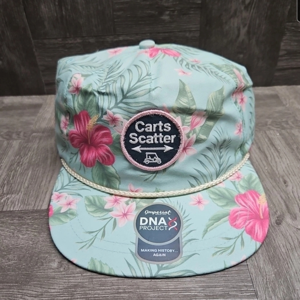The Aloha Rope Carts Scatter Cap Hat Imperial DNA Project